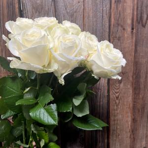 Bouquet Roses Blanches - M